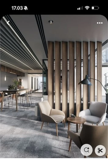 Köp Vi tillverkade ett set bänkskivor och inredningsdetaljer för ett företag i Helsingfors