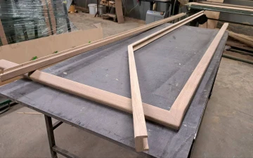 Купить Дубовые поручни без покрытия