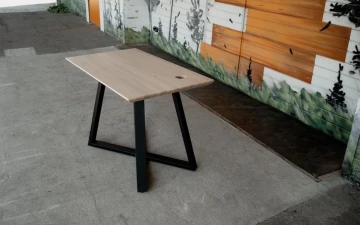 Купить Столешница из ясеня с бесцветным покрытием