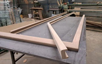 Купить Дубовые поручни без покрытия