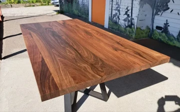 Pirkt Tumšs  Riekstkoka galda virsma