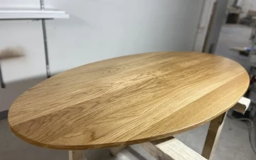 Köp Oval ek bordsskivor