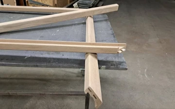 Купить Дубовые поручни без покрытия