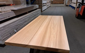 Pirkt Galda virsma no Eiropas oša, izgatavota no 2 daļām