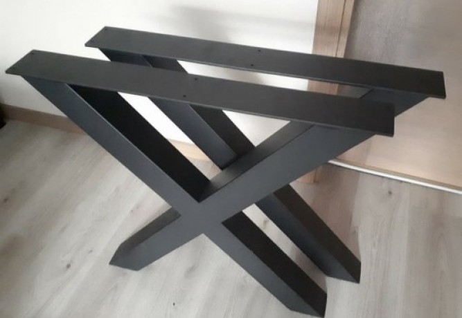 Metall table legs XX 700mm