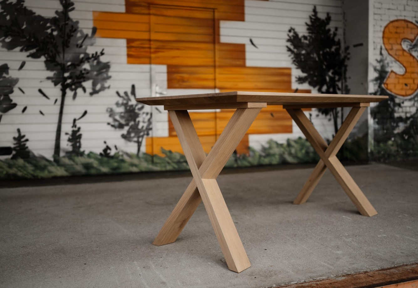 Kirjutuslaud Tamm 40-700-1500 AB Lai Lamell Valge