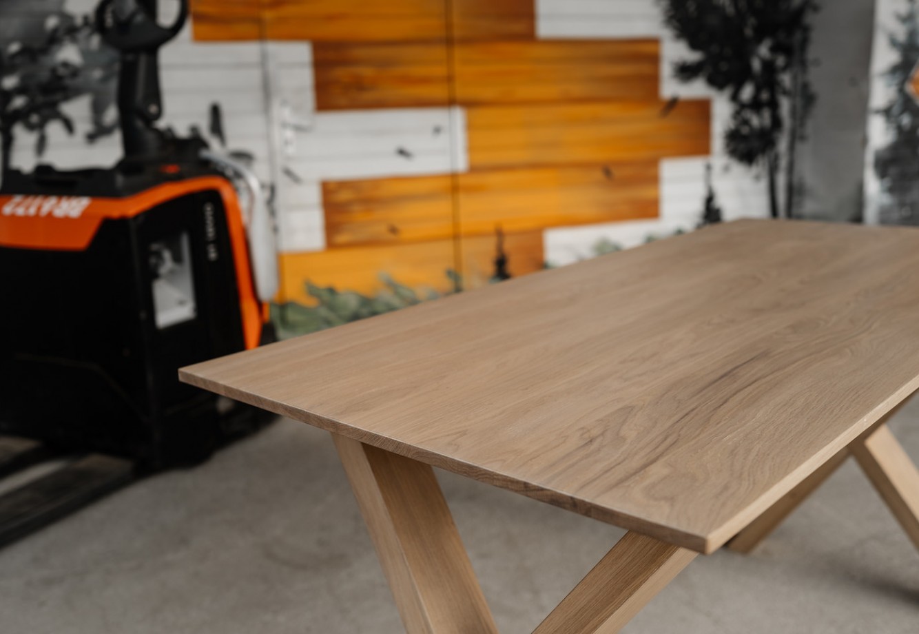 Kirjutuslaud Tamm 40-700-1500 AB Lai Lamell Valge