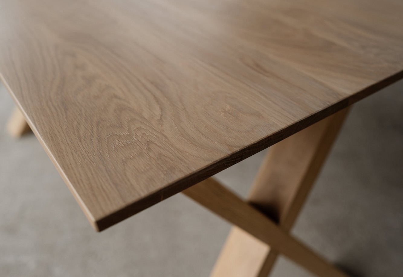 Kirjutuslaud Tamm 40-700-1500 AB Lai Lamell Valge