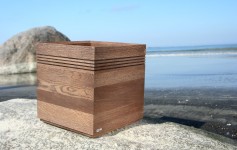 Oak woodplanter Flooring Cube Wenge