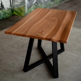 Tabletop Elm Edge glued 30-800-1400 AB Oiled