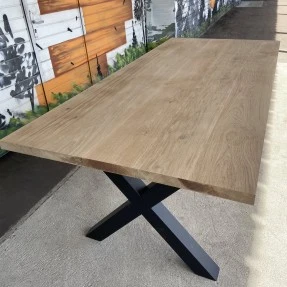 Tabletop Oak 40-1000-2200 Wide lamella Rustic Ready to cover